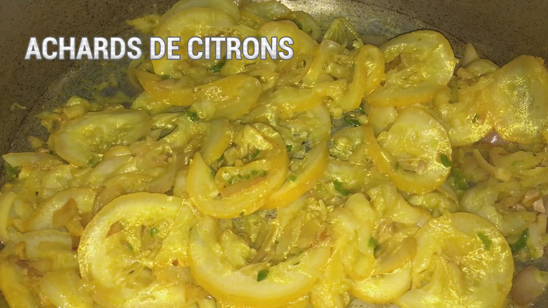 Achards de citrons