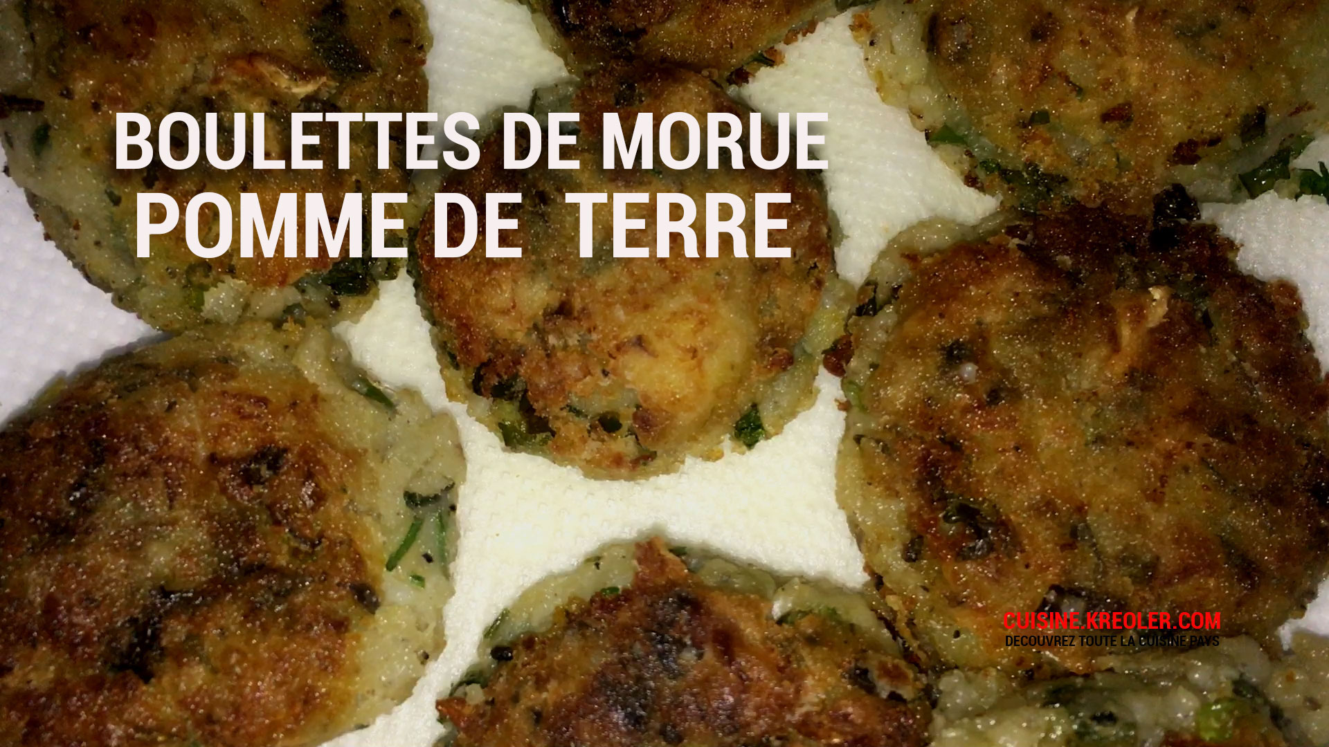 boulettes de morues