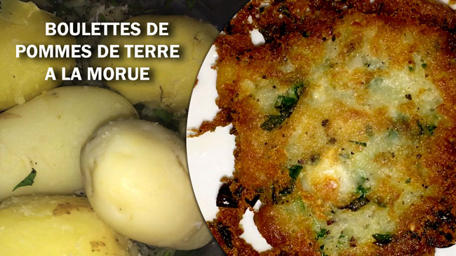 Les boulettes de morues.