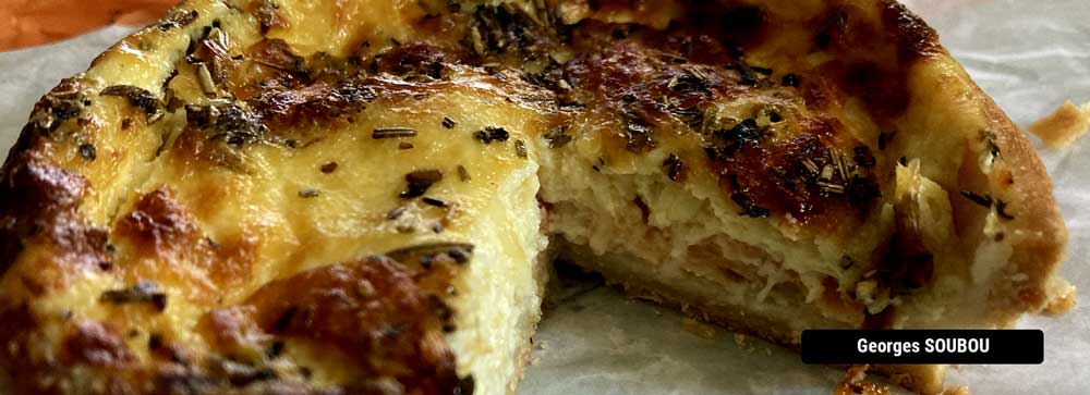 Saumon Quiche